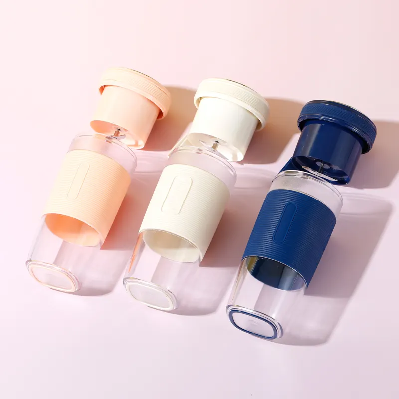 Wholesale Professional Household Commercial USB Rechargeable Mixer Cup Home Mini Portable Juicer Machine Hand Mixer