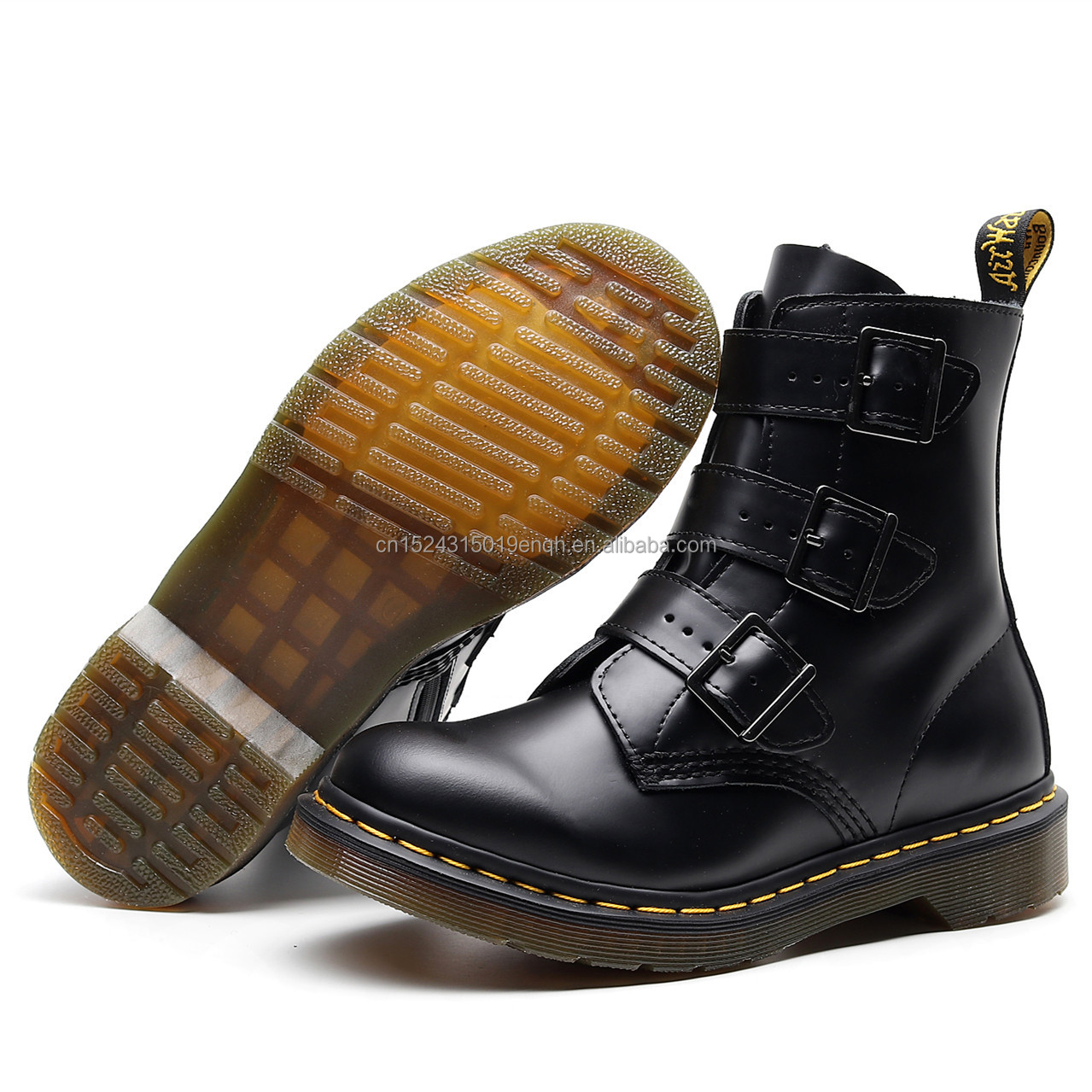 Теплые Нескользящие ботинки dr martens, обувь на каблуке, Классическая обувь и оксфорды