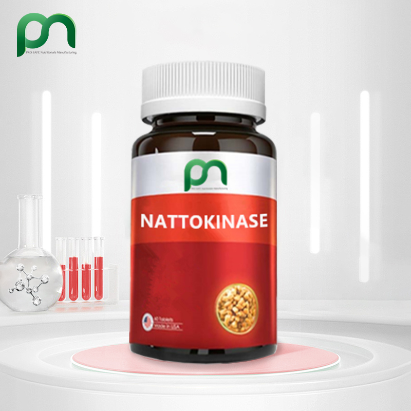 Nature Nattokinase Supplement Veggie Capsules Max Strength Enzyme Supports Heart Health Non-GMO Gluten Free