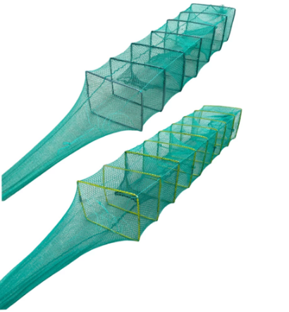 Portable Fishing Net Lobster Eel Crab Shrimp Mackerel Mesh Cage Crab Fish Crayfish Catcher Casting Trap Network