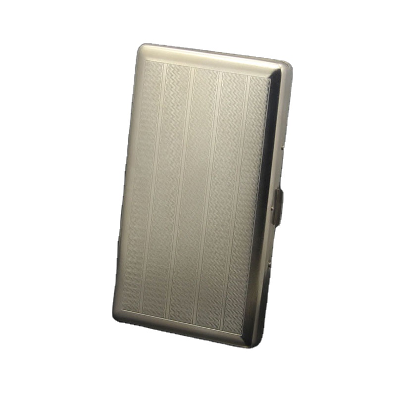 Factory cheaper Custom Logo Slim Cigarette Box Metal Material 8 pcs Cigarette Holder