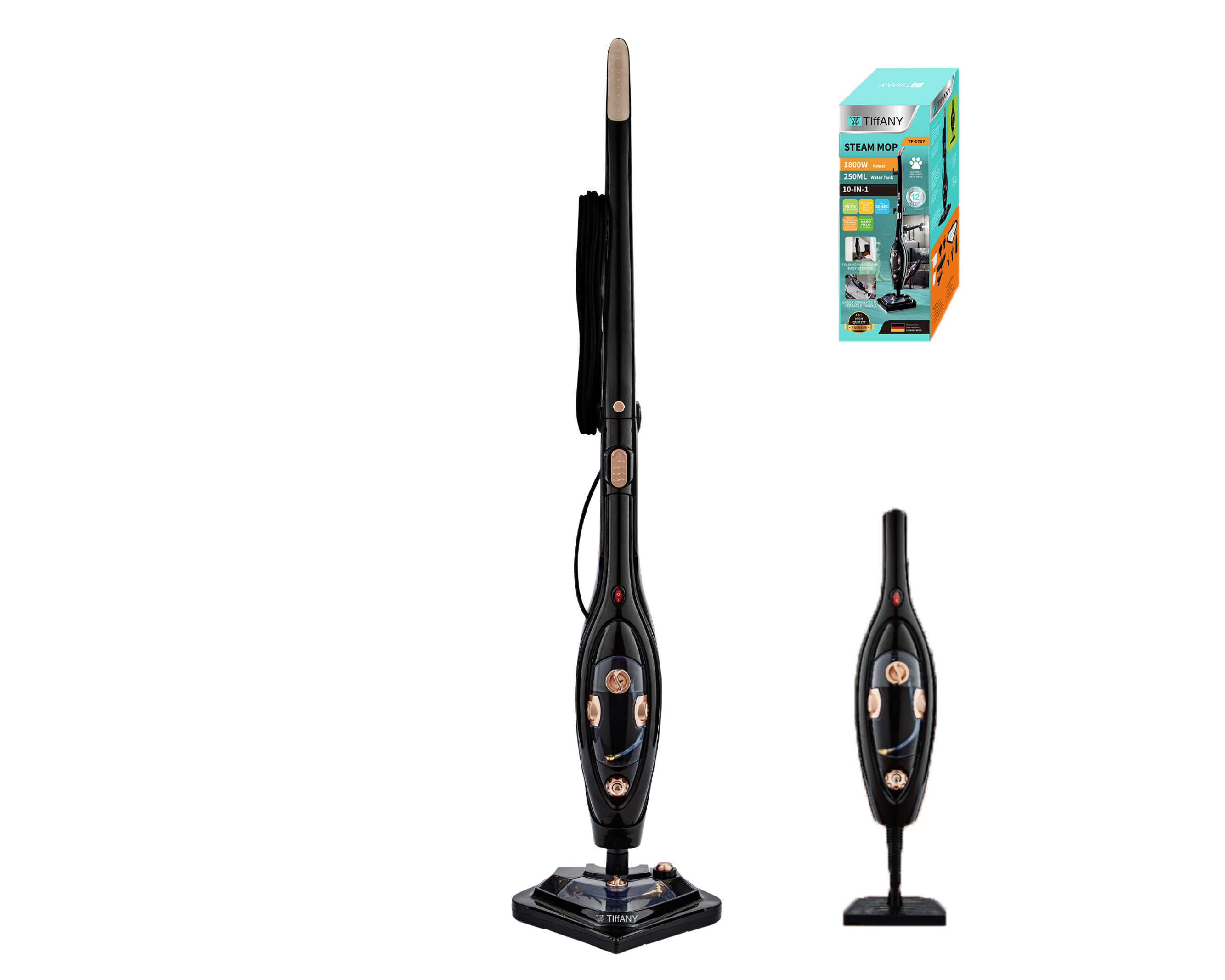 multi-functional Portable Steam Mop Cleaners For Windows Handheld High Temperature Steam Cleaner for Carpet Cleaning