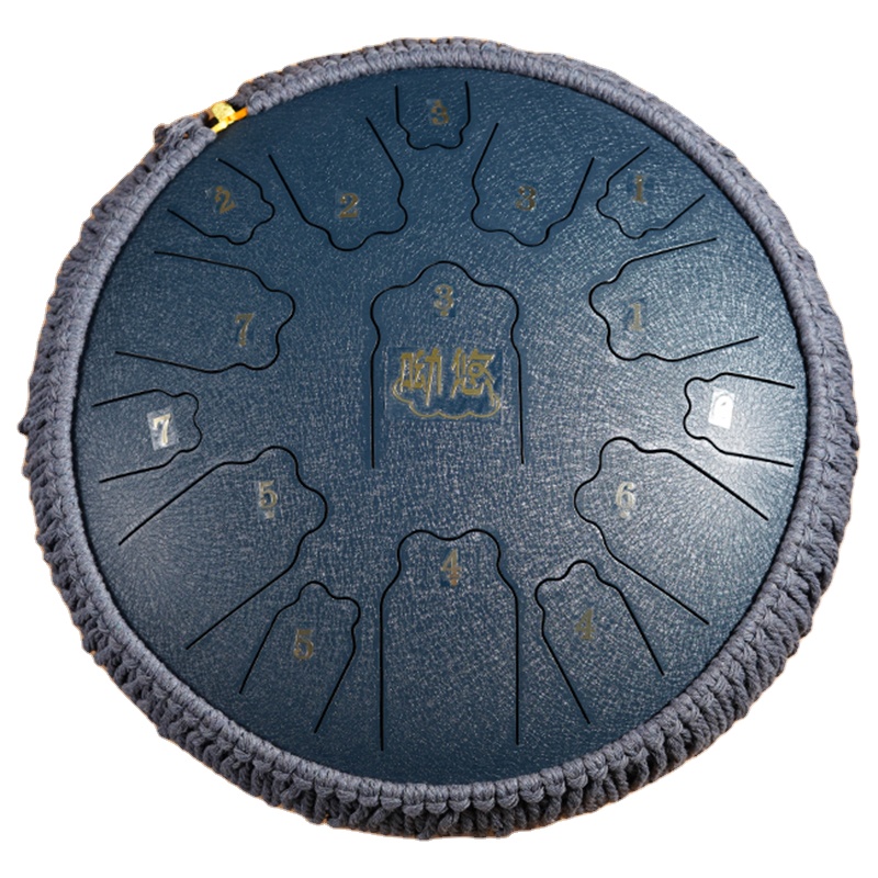 Горячая Распродажа 13 дюймов 15 Примечания handpan стали язык барабан музыкальный инструмент C D E F тон Лидер продаж на Amazon