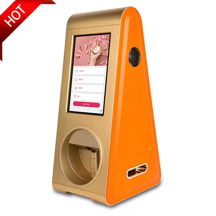 Portable 3d Digital Finger Printing Intelligent Machine Auto Electric DIY Art Painting Print Nail Art Printer For Hot Sale
