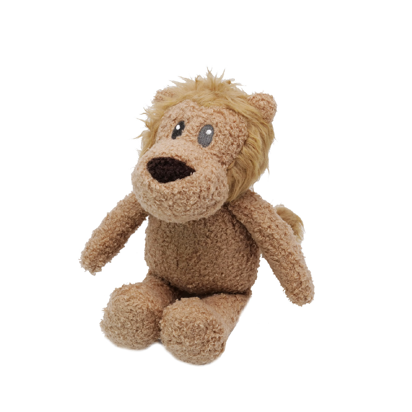 Interactive Durable Stuffed Dog Chew Toys Squeaky Plush Teeth Cleaning Dog Toy