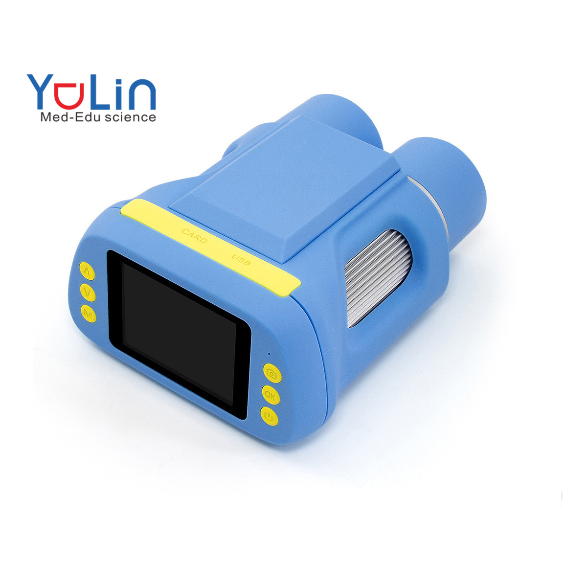 Children Educational Folding Portable Handheld Outdoor Optics Multifunctional Kids Gift Digital Microscope Telescope