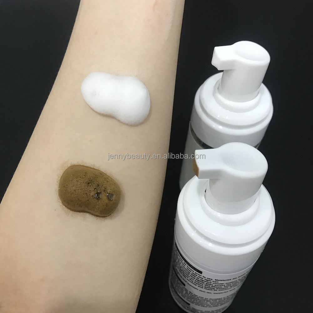 OEM Natural Bronze Light/Medium Dark Skin Tone Self Tanning Foam Mousse 100ML 200ML