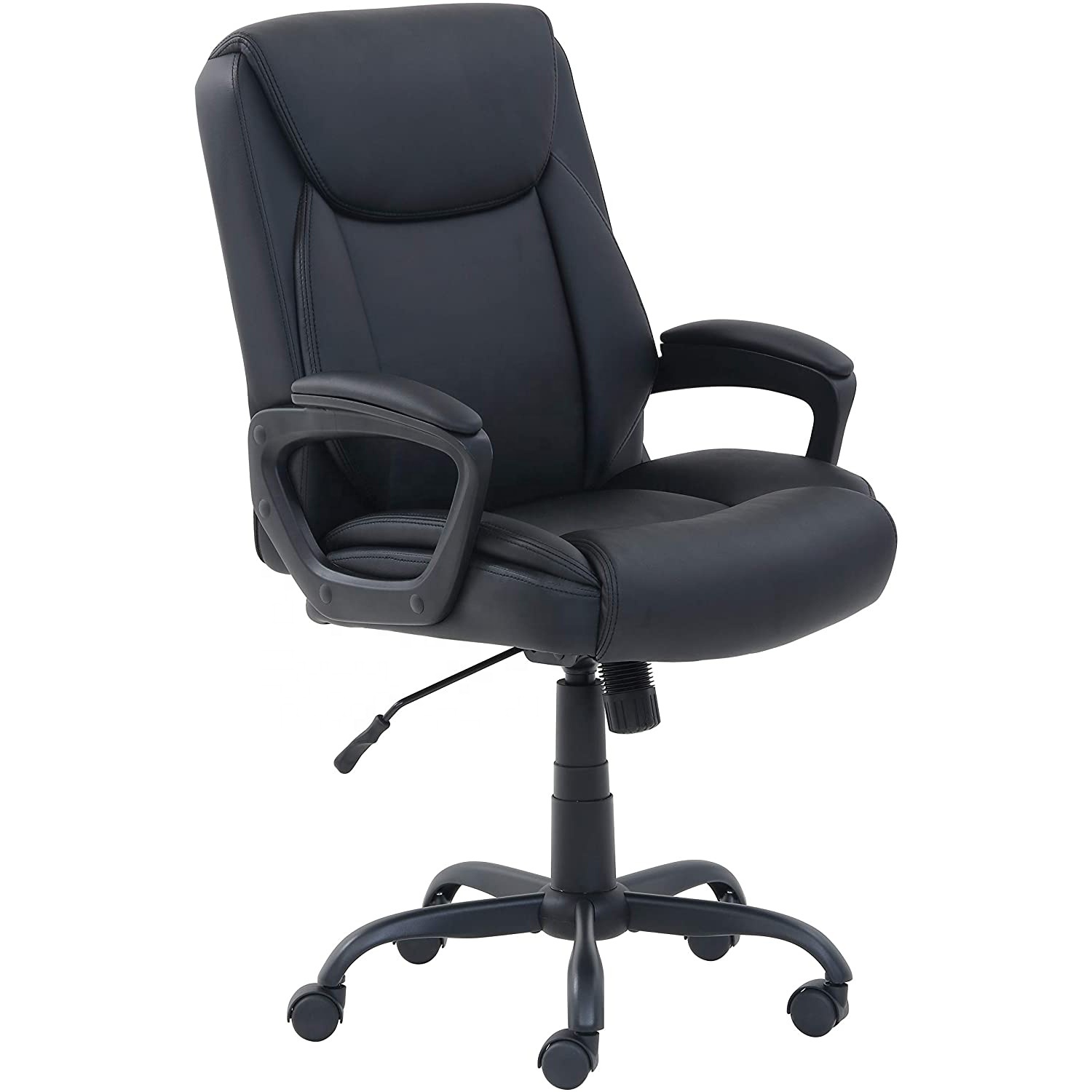 Home Computer Desk chair black leather Office Executive Chair Chaises de bureau ergonomic mid back luxury office chair for sale