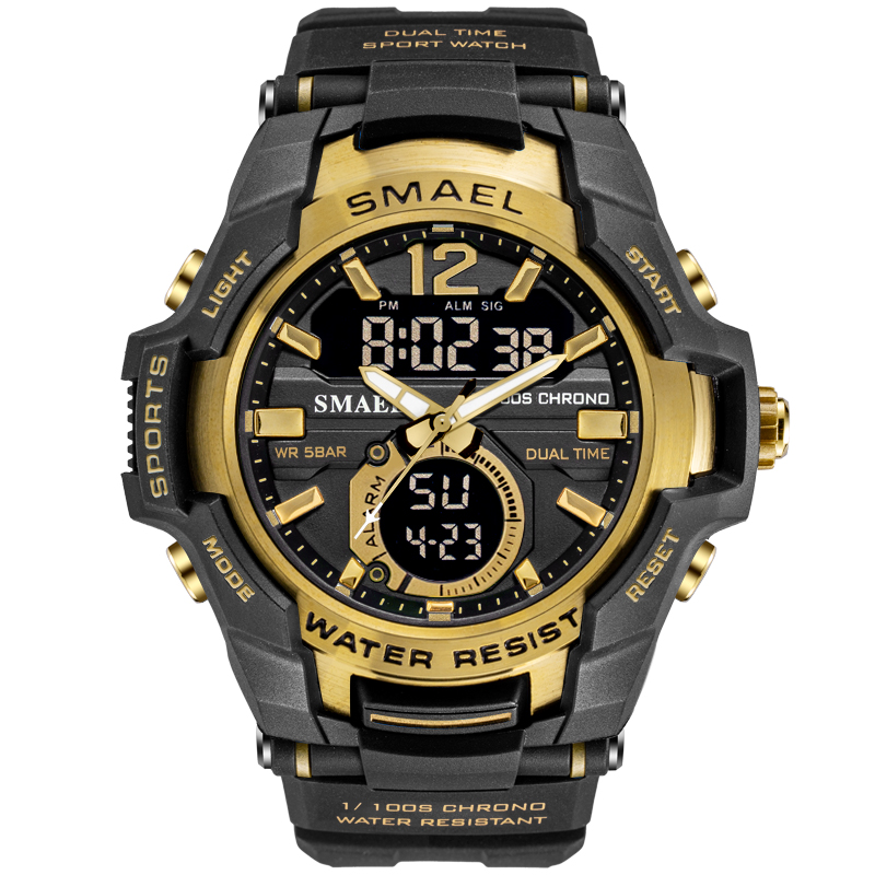 Raymons SL-1805 chronograph military sport wristwatch luxury watch automatic men top quality leather wallet and watch set gift