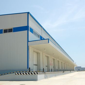 Quick Build Pre Fabricated Metal Building Steel Structure Shed Warehouse