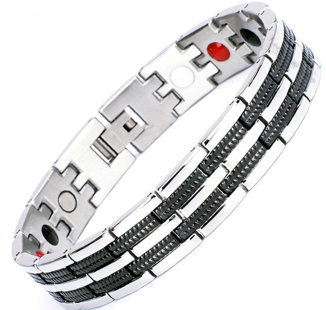 316L stainless steel magnetic bracelet for wrist pain