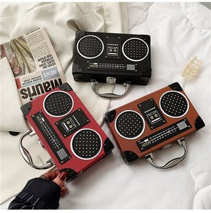2022 New Arrivals Novelty Products Radio Pattern Women Bags Designer Luxury Handbags For Women Purses and Handbags Hand Bags