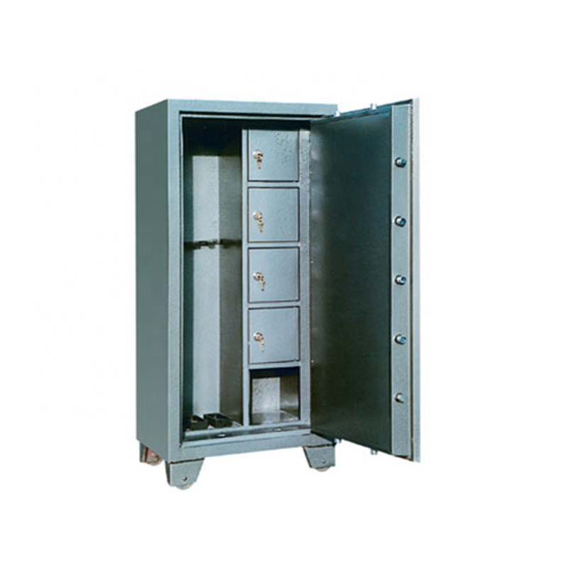 Locker 18 Gun Cabinet A Heavy Steel Gun locker Holds 6 Rifles and Includes Duty Safe Stores Rifle