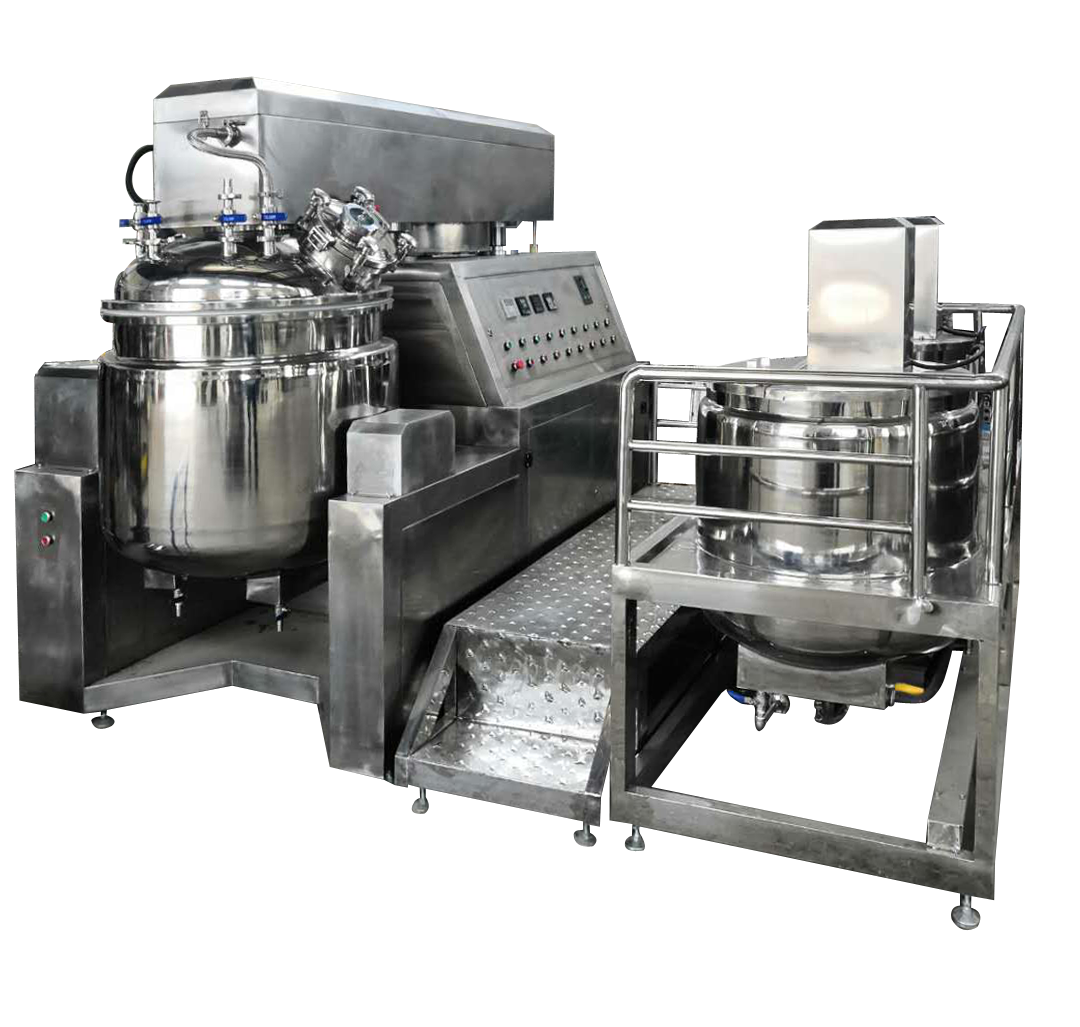 ointment Emulsifier high speed homogenizer hydraulic lifting