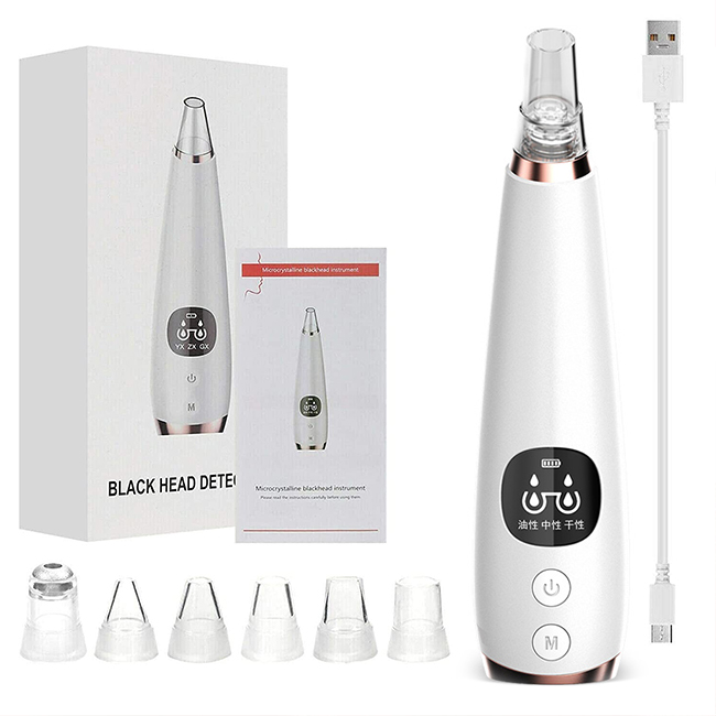 Luxury Professional Electronic Vacuum Blackhead Remover Set