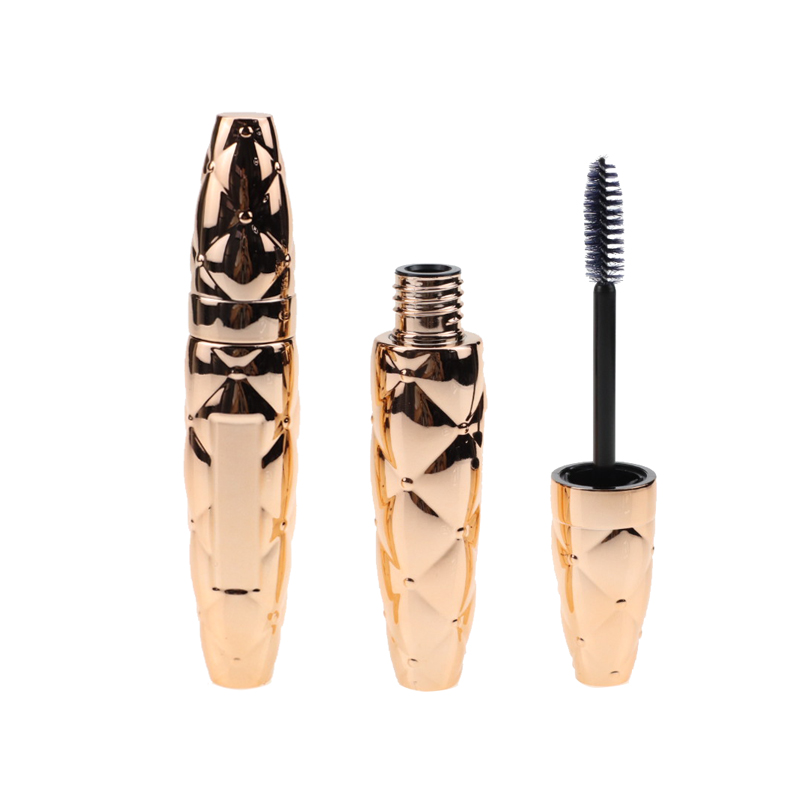 Canfeng wholesale luxury gold unique empty mascara container tube private label big 20ml oval mascara tubes with wand