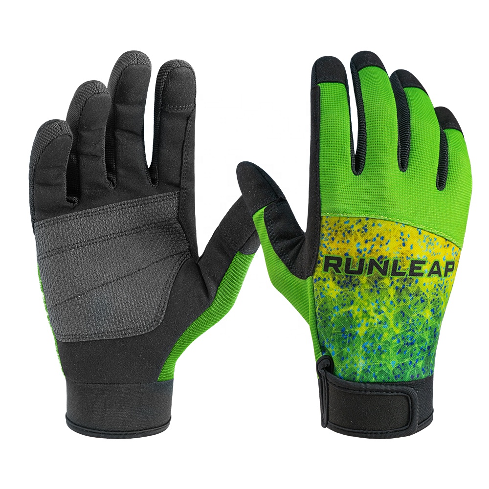 Customied Cut Resistant Durable Comfortable Fish Handling Gloves Rowing Kayaking Gloves for Outdoor Using