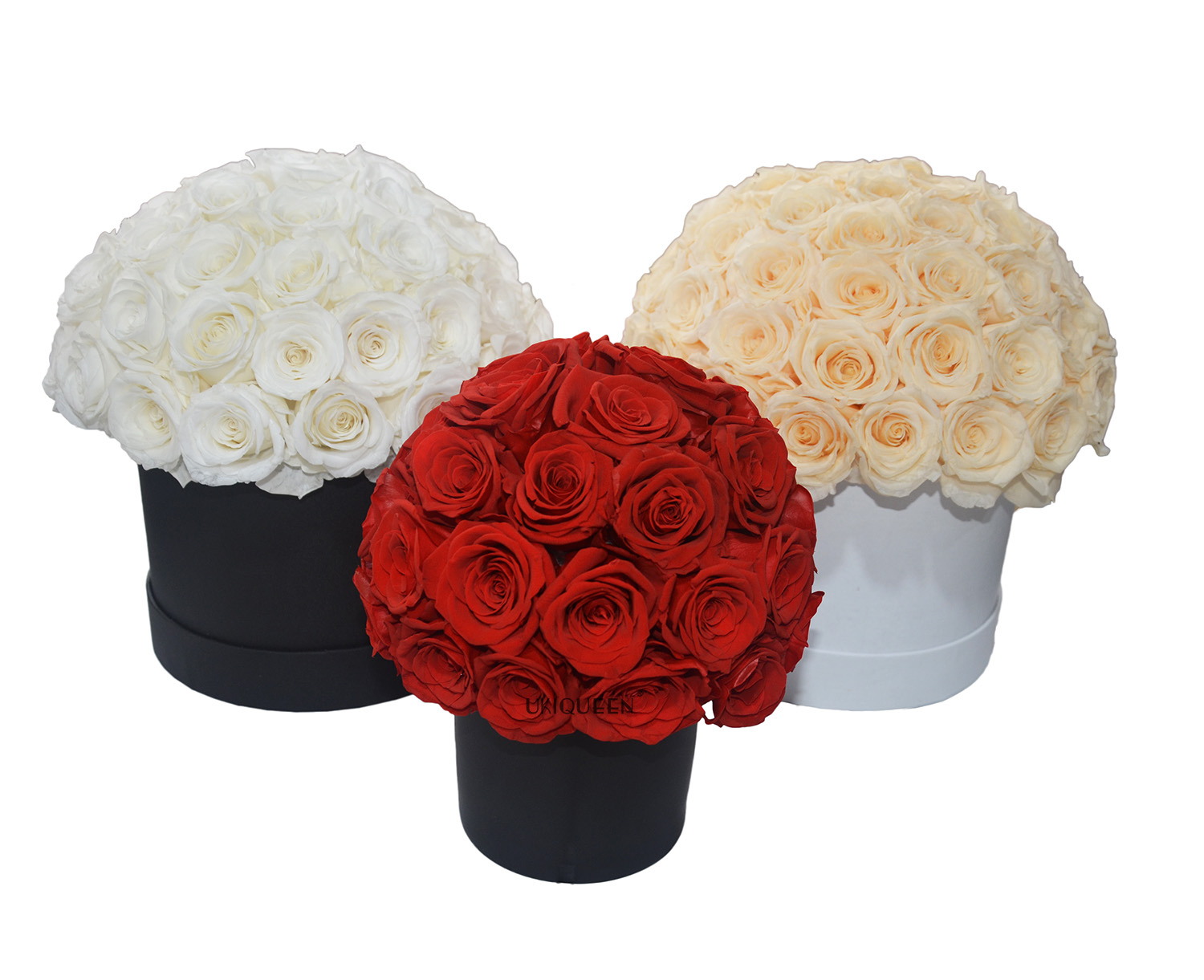 Новый реальный вечный цветок Caja Para Rosas Infinite Rosen Immortal Forever сохраняет вечные розы