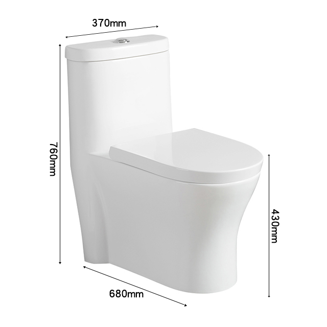 Hot Sales Bathroom Water Closet Inodoros Blancos Baratos Hotel Closestool Ceramic One Piece WC Toilets