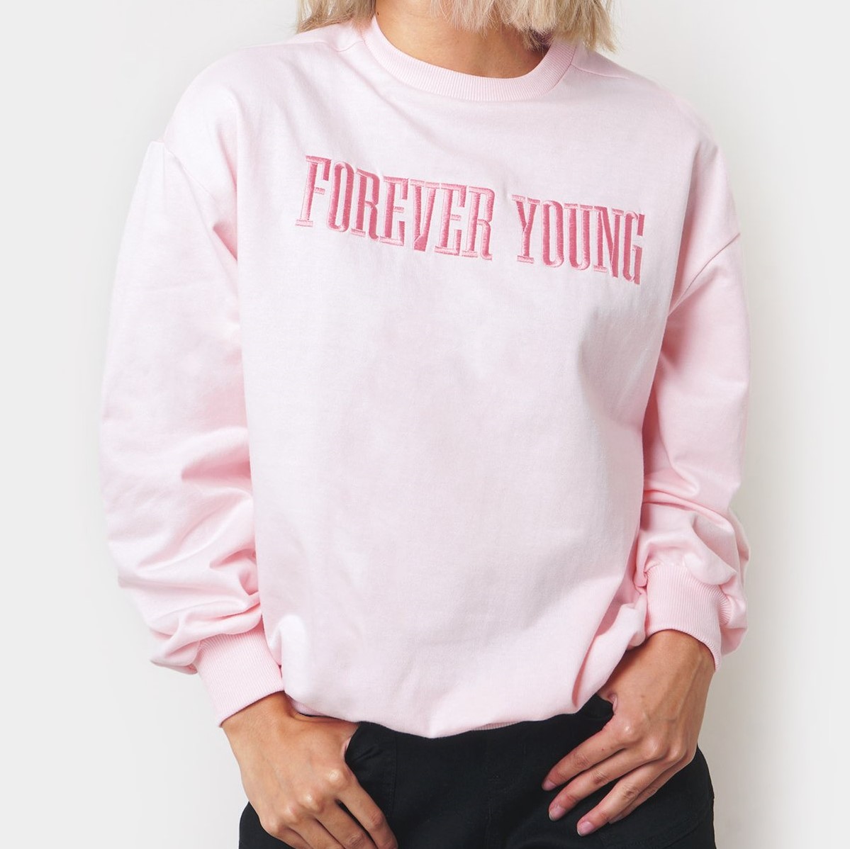 Manufacture Embroidery Logo Sweatshirt Cotton Fleece Women Jersey Crew Neck Sweater Jumper Oversize Custom Sweatshirt