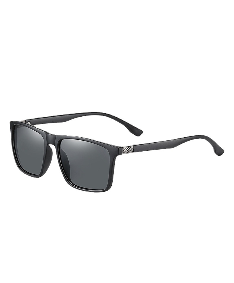 2021 New Retro Square TR90 Outdoor Cycling Fashion Men Polarized Sunglasses