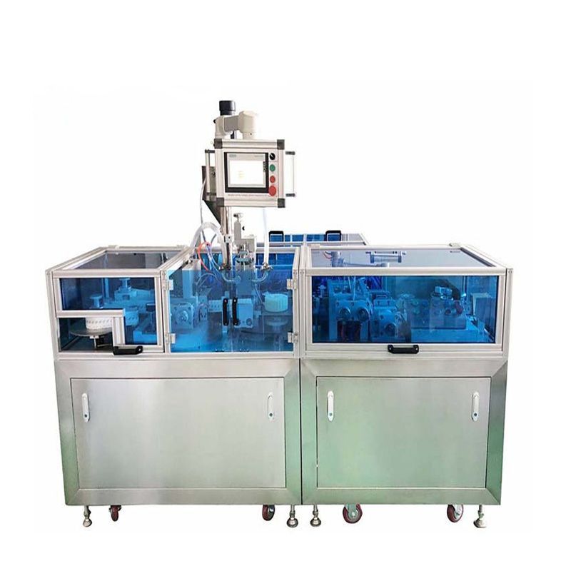 Industrial automatic boris acid suppository Filler and sealer production line