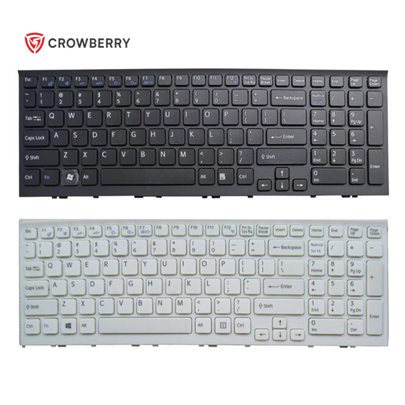 Черно-белая клавиатура для ноутбука Sony Vaio VPE-EL PCG-71C11T PCG-71C12L PCG-71C11V PCG-71A11T VPC-EL111T ноутбук клавиатура