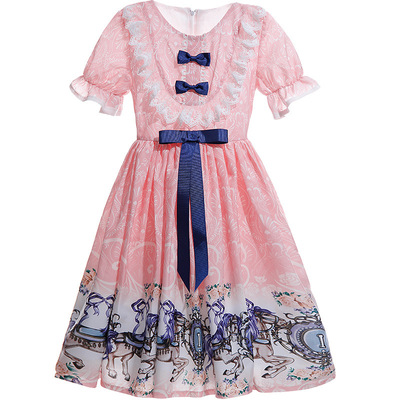 Lolita autumn 2021 children's wear Fashionable girls Tower girls Princess skirt children's skirt