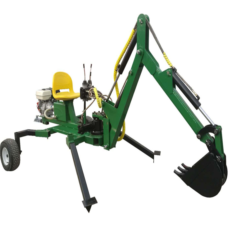 China tractor with front loader and back hoe excavator 15hp tracktor back hoe