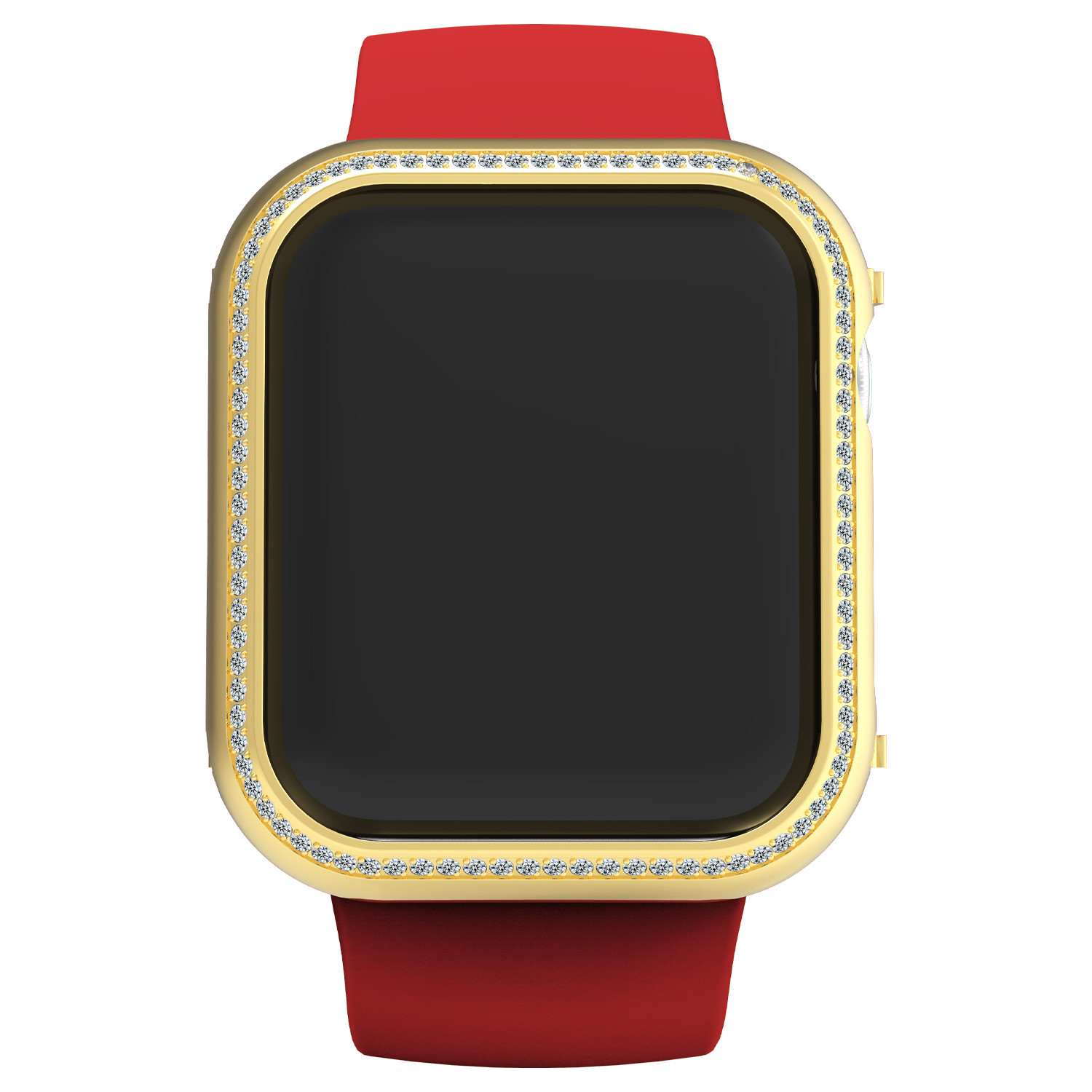 High Quality Crystal Protective Watch Bezel Case for Apple iwatch OEM Fashion Diamond Luxury Watches Case Cover