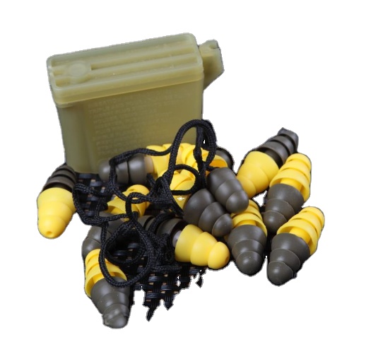 military combat arm silicone army use hearing protection earplug with filter hazardous noise reduction,hearing protection