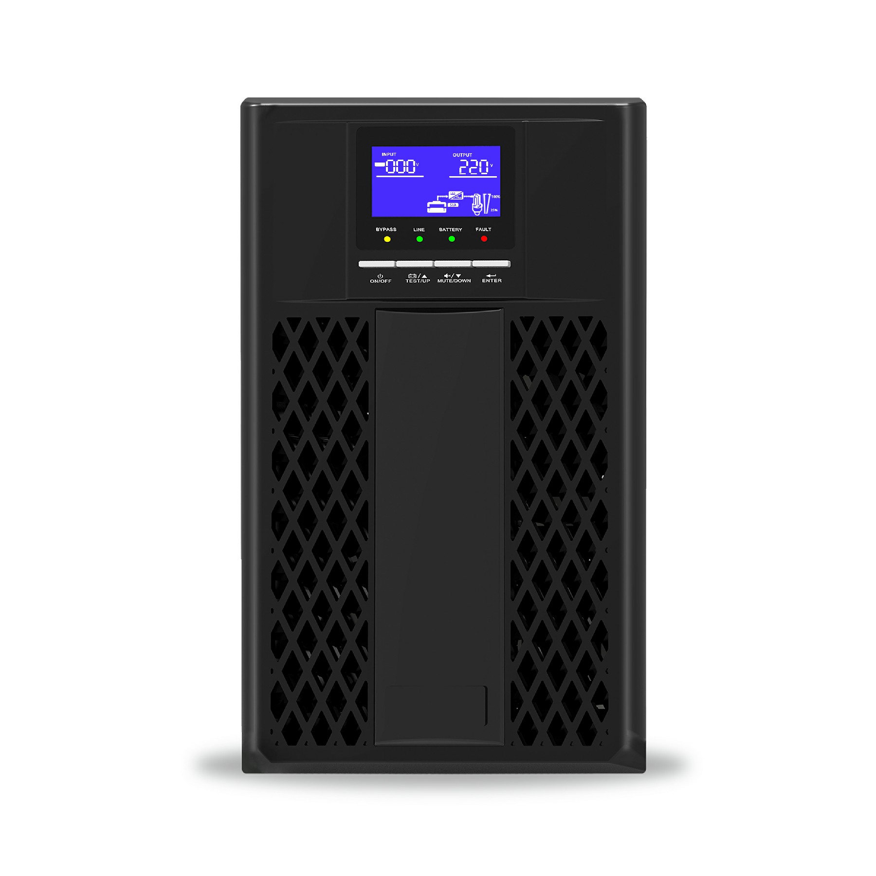 Онлайн Ups 1000 ВА 1 кВА 900 Вт 1 кВт с внешним аккумулятором, длительное резервное копирование