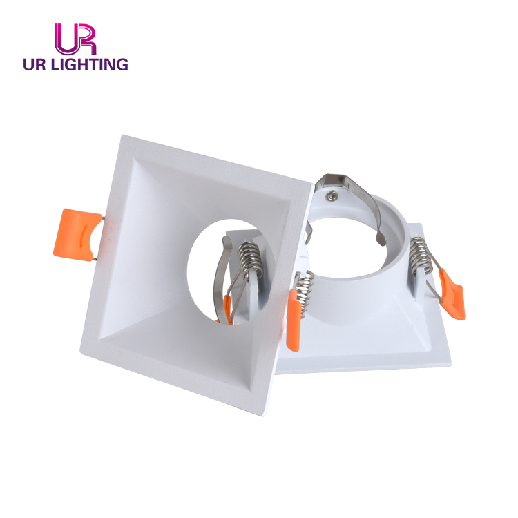 China Factory Living Room Aluminum Black White Simplicity Gu10 Home Decor Led Spot Light Lamp
