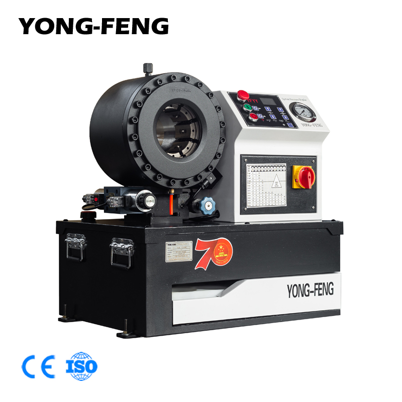 Цифровой гидравлический шланговый обжимной станок YONG-FENG Y120