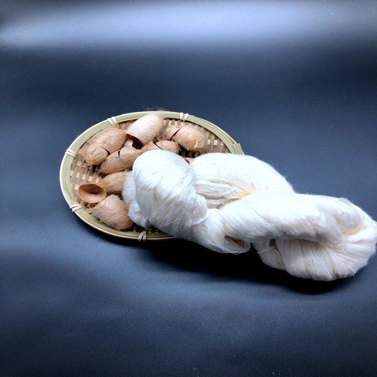 Tussah пряжа шелковая короткая оптовая низкая цена хорошее качество