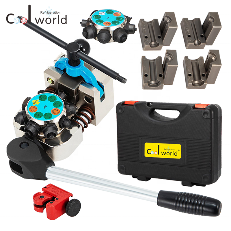 Professional Brake Line Flaring Tool kit 37 & 45 Degree Single, Double, and Bubble Flares for Car Repairing