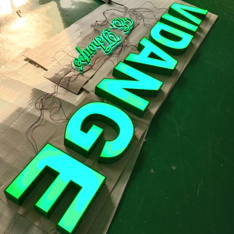 Канал Буквы Знак 3D эффект