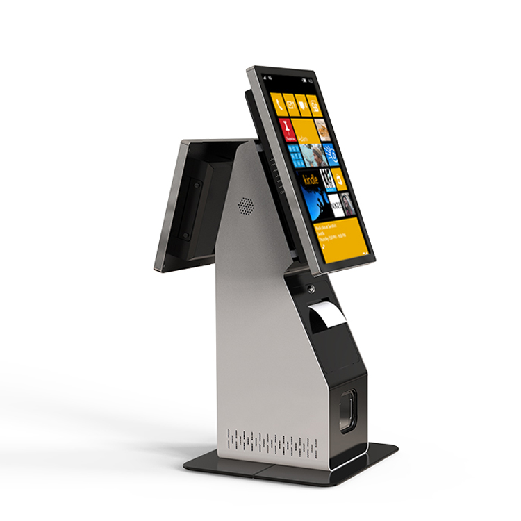 Сенсорный Настольный киоск для самостоятельной оплаты, Android Pos, с термобумагой, все в одном