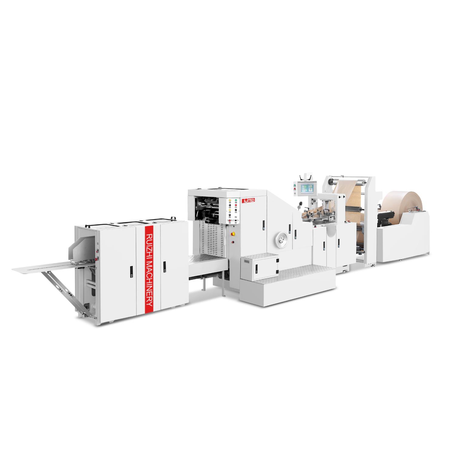 RZFD-190 Automatic High Speed Square Bottom Paper Bag Machine
