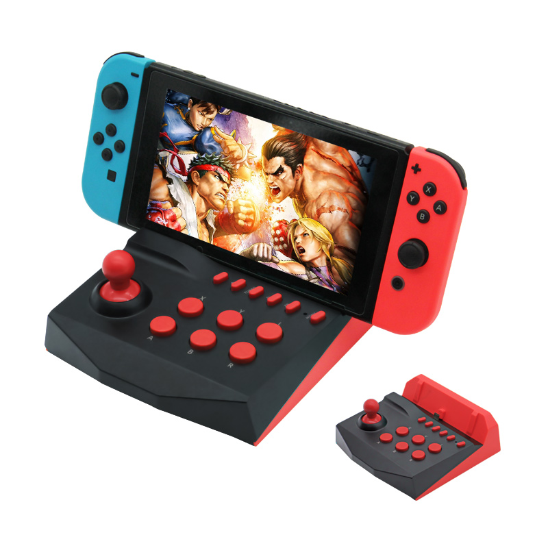 Best Mini Pocket Arcade Gaming Joystick Handle For Nintend Switch Arcade Joystick Game Rocker USB Fight Stick Controller Gamepad