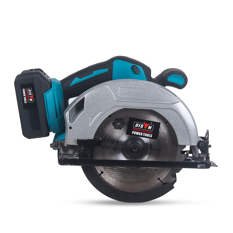 BISON 185mm 24T Electric Hand Brushless Cordless Circular Saw Wood Cutting Machines
