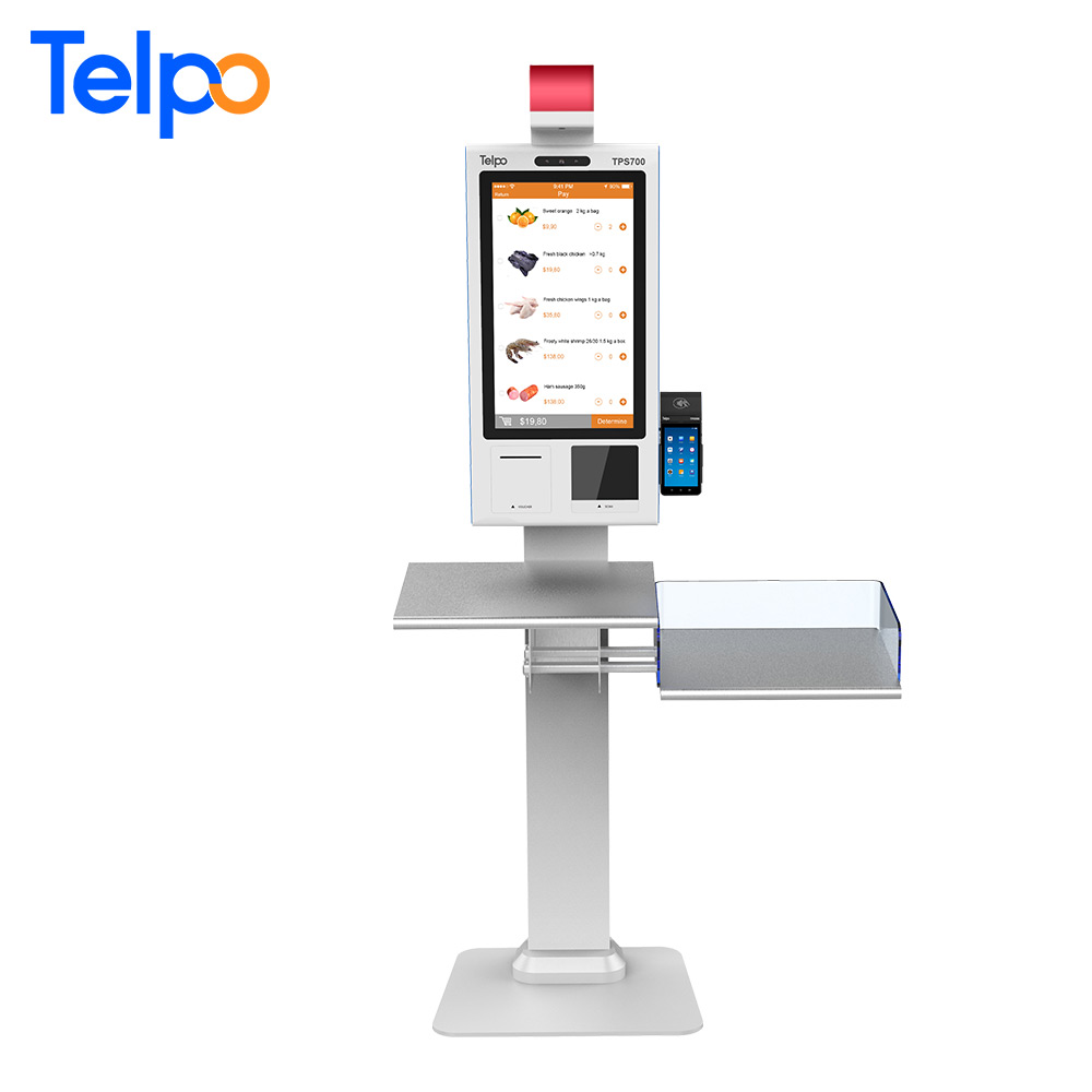 Wi-Fi/BT/Ethernet автономный Розничная self order/Проверка сканер киоск с выезде стол