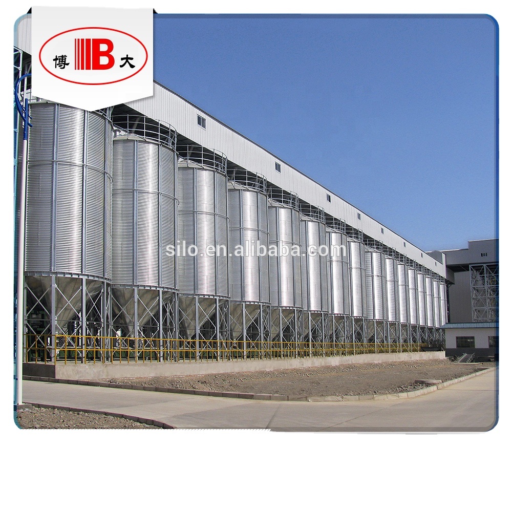 1000t бункер Нижний Бункер для хранения/Стальные Бункеры для продажи