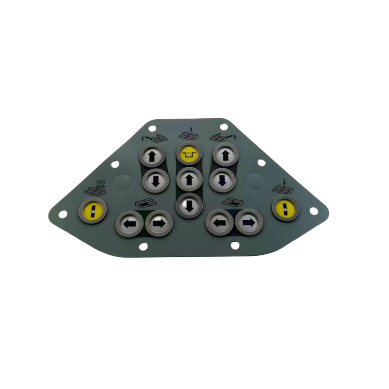 Asphalt paver machine PLUS main console film mid part electronic part