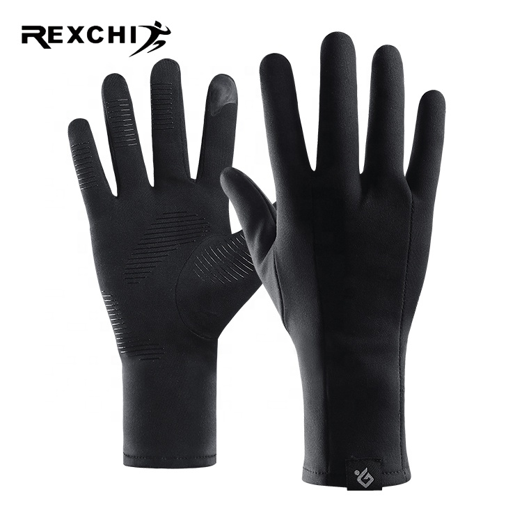 REXCHI DB21Wholesale Custom Touch Screen Male Female Anti- Slip Breathable Cycling Racecar Motorcycle Full Finger Glove Thailand