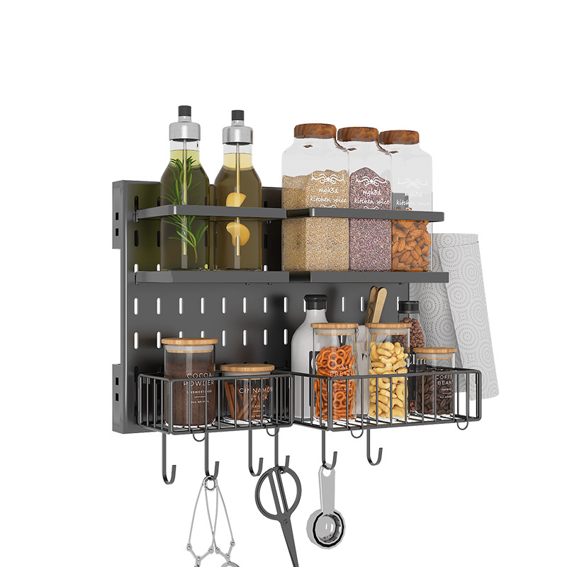 Cavity Board magnetic refrigerator shelf shelf non-perforated fresh-keeping film side shelf
