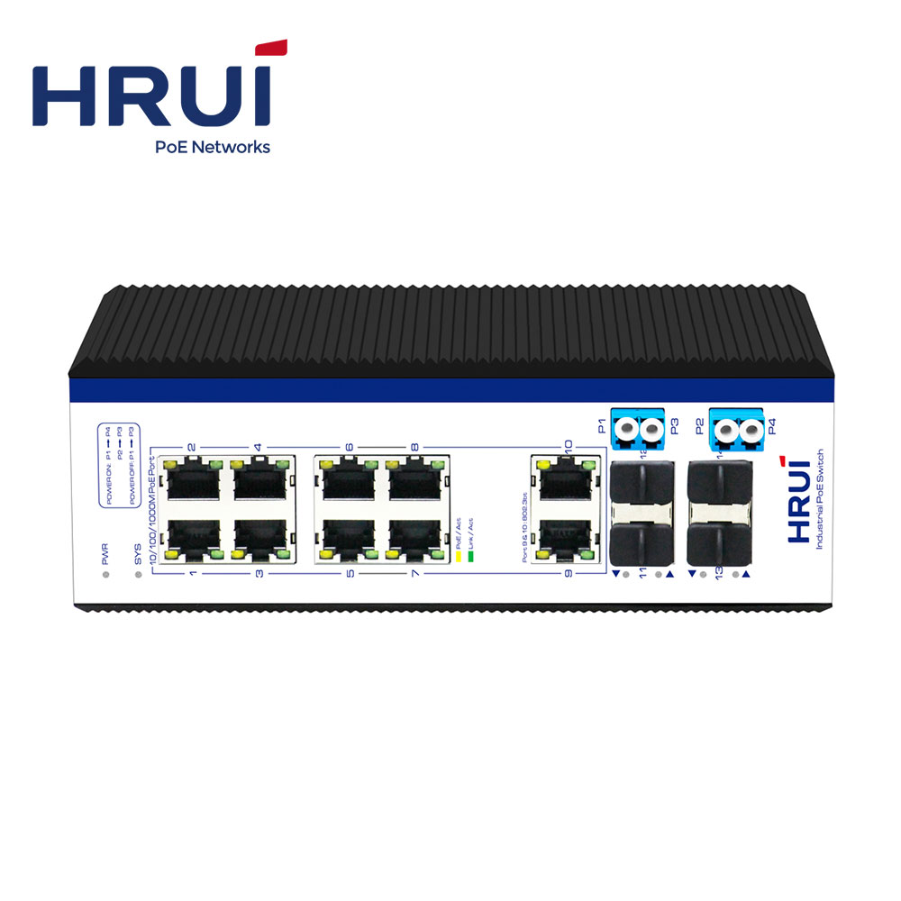 НОВЫЙ 2,5G SFP полный гигабитный управляемый промышленный BT 90W отключение POE Ethernet коммутатор