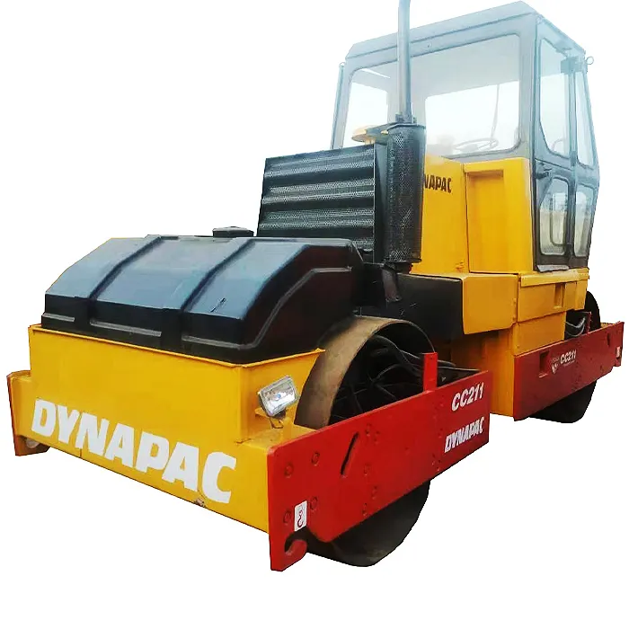 Used Road Roller Dynapac CC211, Roller double Drum Roller CA251s CA30d for sale