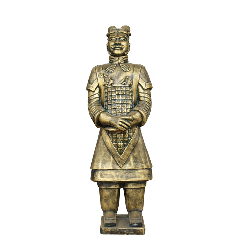 195 см бронзовый цвет общая фигура terra cotta сад статуи