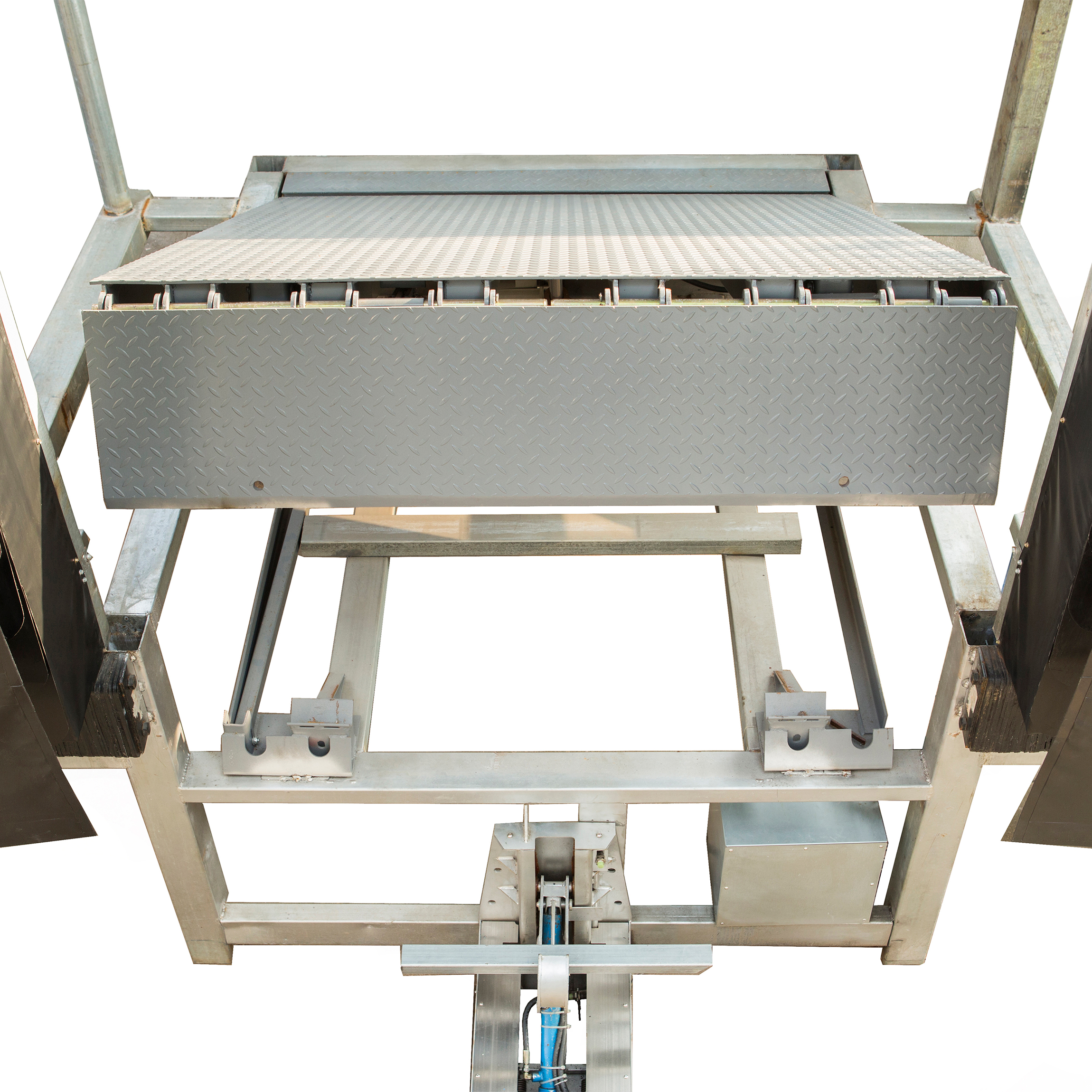 Склад Heavy Duty электрический грузовик платформа загрузки стационарные рампы гидравлическая уравнительная платформа